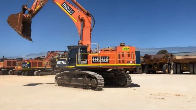 2008 HITACHI ZX870LCH-3 HYDRAULIC EXCAVATOR смотреть онлайн