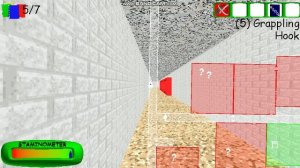 Прошёл Grapple челенж в Baldi's Basics Plus