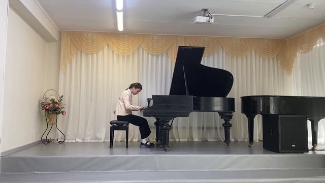 1  Г.  Гендель. Фугетта Ре мажор, исп. Сеидова Мадина,  2023