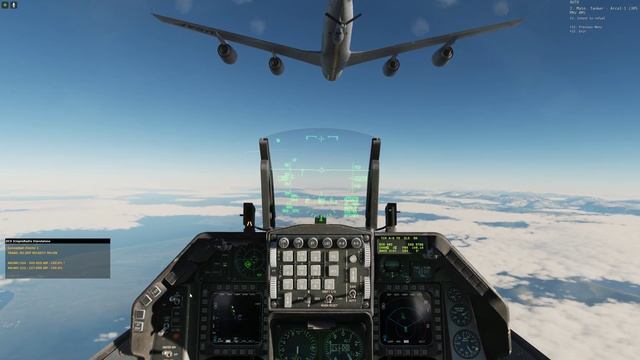 DCS 2.7.5 - F16C VIPER - Air to Air Refueling Tutorial смотреть онлайн