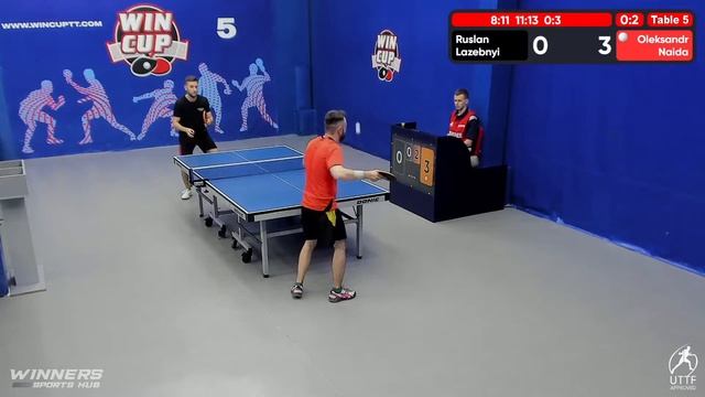 23:00 Лазебный Руслан 2-3 Найда Александр стол 5 ЮГ-6 05.08.22 смотреть онлайн