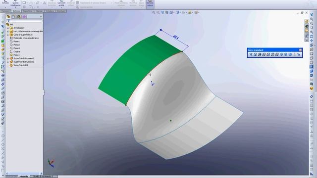 Modifica loft Solidworks 2008 смотреть онлайн
