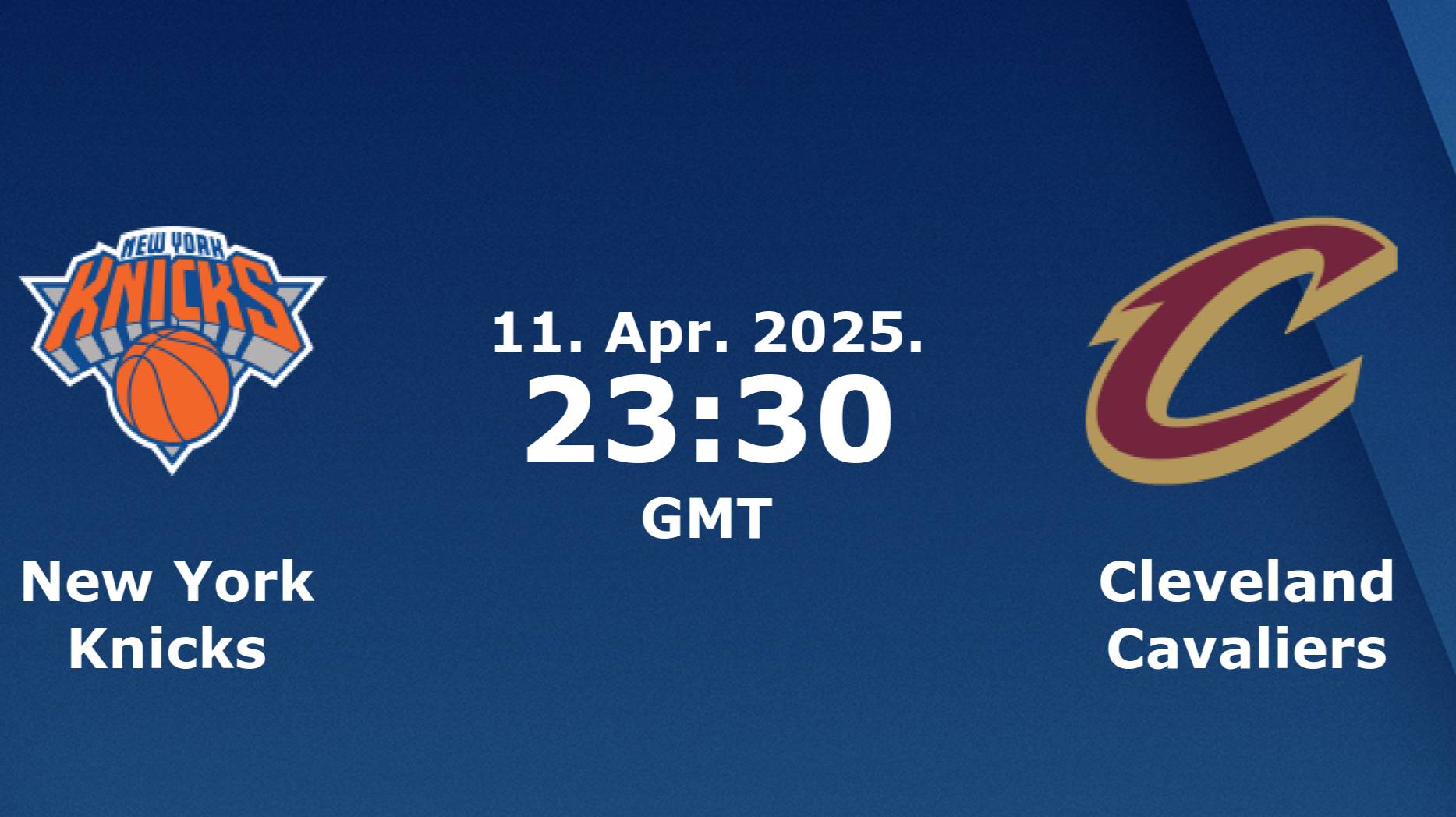 11.04.2025 | Нью-Йорк Никс — Кливленд Кавальерс | Knicks — Cavaliers