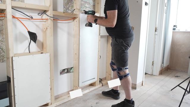 Amina ALF100 hidden In wall subwoofer install video Part 1 смотреть онлайн
