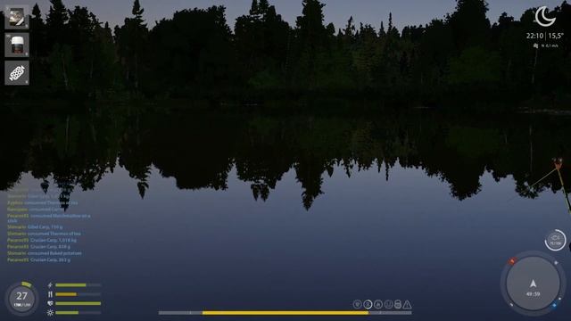 Russian Fishing 4 - Ep24 - Pt2 - CARP Mosquito Lake смотреть онлайн