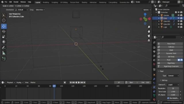 Как создать жидкость || Blender смотреть онлайн