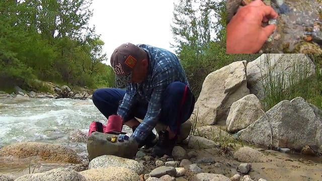 13 Аккуратно помою плотину в речке 5