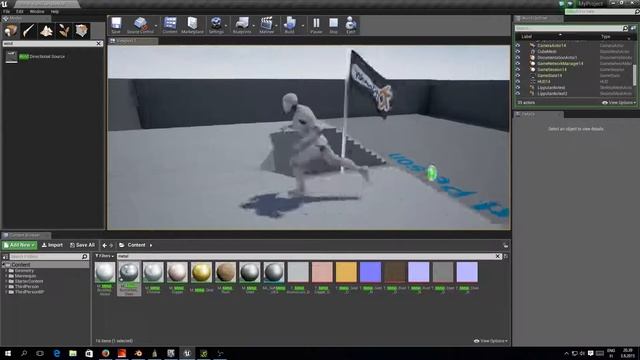 [UE4] Blender + Apex clothing tool test смотреть онлайн