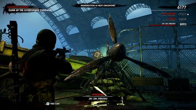 Zombie Army 4 Funny Moments! #2 - Funny Turbine Deaths and Alphabet Song! смотреть онлайн