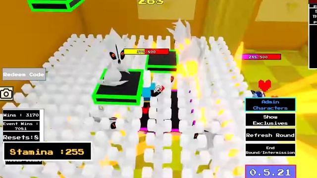 Roblox : Sans Vs Chara : Remake #15 Test "Disbelief papyrus phase 2" смотреть онлайн