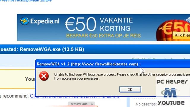 Remove Windows Genuine Advantage Notification - MY PC Helper смотреть онлайн