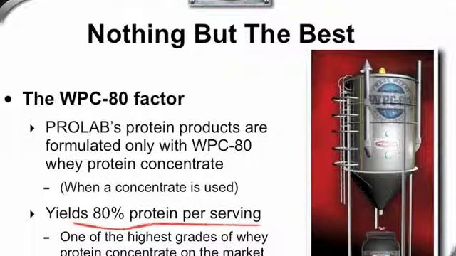 Prolab WPC-80 Protein смотреть онлайн