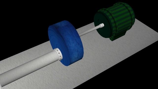 Wind Turbine 3D-Model Animated смотреть онлайн