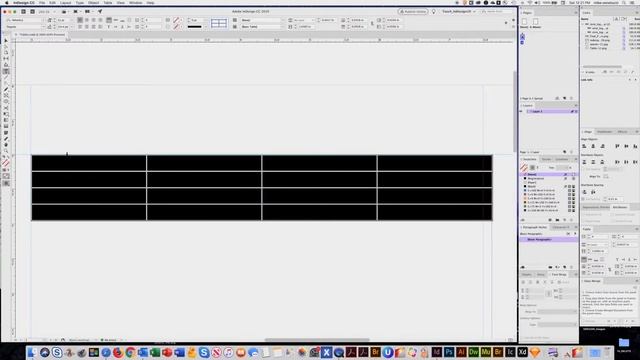 InDesign - Tables - part 1 смотреть онлайн