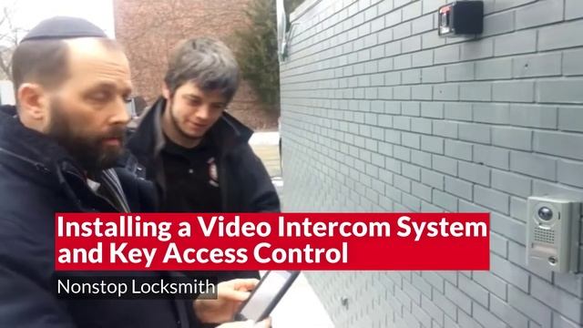 Intercom Installatin with Key Card Access Control | 312-929-2230 смотреть онлайн