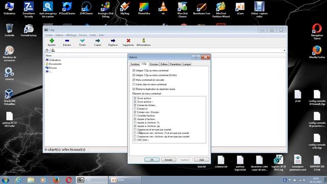 7 Zip 7Z file manager/ astuce info/ tuto FR смотреть онлайн