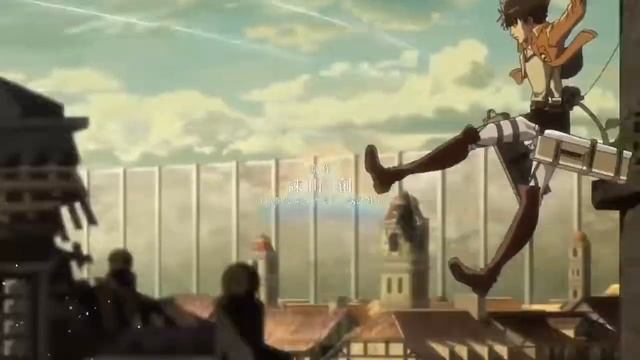 1306 Attack on Titan Season 3 Opening Extended HQ + Lyrics Red Swan by YOSHIKI feat HYDE YouTu смотреть онлайн