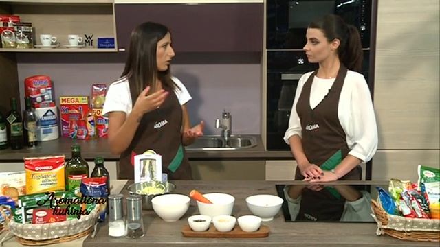 AROMATICNA KUHINJA (gost Svetlana Vujačić) - Špagete od sirovih tikvica смотреть онлайн
