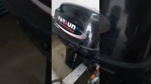 PARSUN 9.8 2T-Работа мотора после всех регулировок.