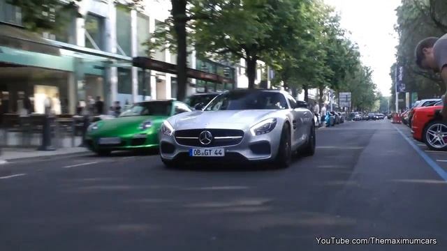 [ Mr Halley ] Supercars in Düsseldorf VOL. 9 - Huracan Spyder, 570S, C63 Black Series!