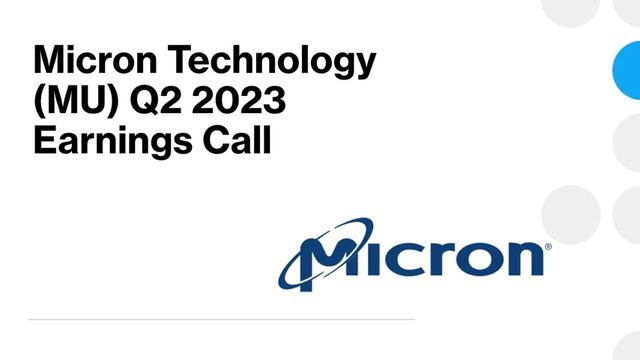 Micron Technology $MU Q2 2023 Earnings Call смотреть онлайн