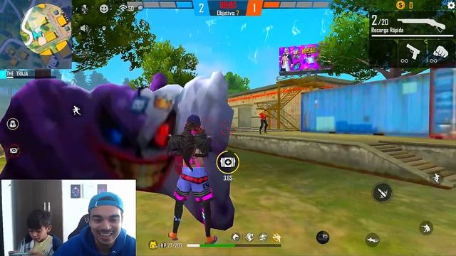 MEU IRMÃOZINHO FINALMENTE VIROU INFLUENCIADOR DA GARENA! смотреть онлайн
