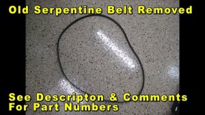 2018 To 2024 Chevrolet Equinox How To Change Serpentine Belt With Part Numbers - Quick & Easy