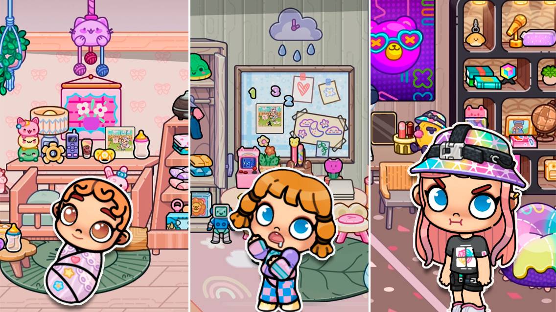 Идея комнаты младенца 🍼 ребенка 🧸 подростка 💄 в Аватар Ворлд смотреть онлайн