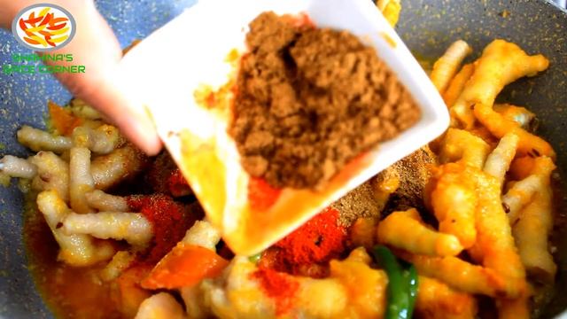chicken feet curry recipe | chicken feet how to cook | spicy chicken feet recipe | смотреть онлайн