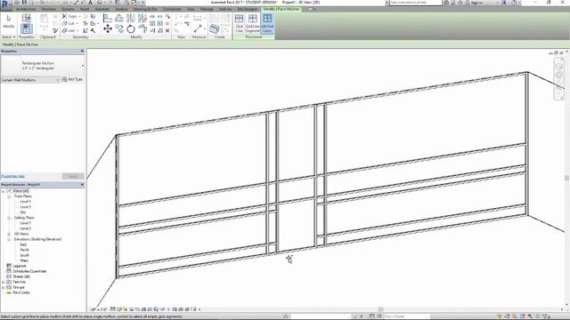 Revit door in a curtain wall смотреть онлайн