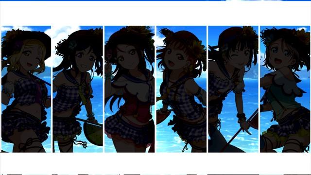 JIMO-AI Dash! (Mari-Kanan-Riko-Chika-Yoshiko-You Mix) - Eng/Rom Color-Coded Lyrics - Aqours смотреть онлайн