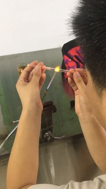 OH600 oxyhydrogen flame sealing melting fused quartz silica glass tube смотреть онлайн