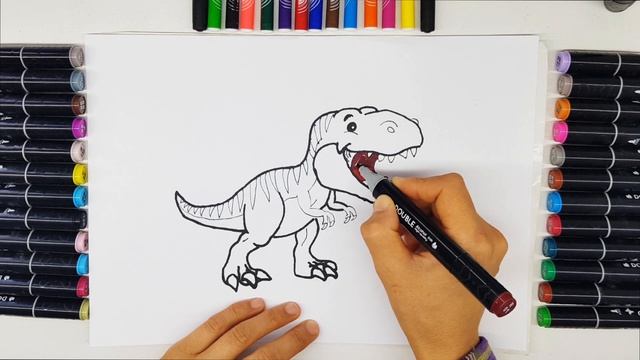 How to draw Rex / Как нарисовать Рекса \ Рексті қалай салуға болады смотреть онлайн