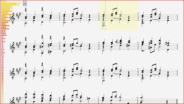 Agustín Barrios, Madrigal (Gavota),  Guitar Demo