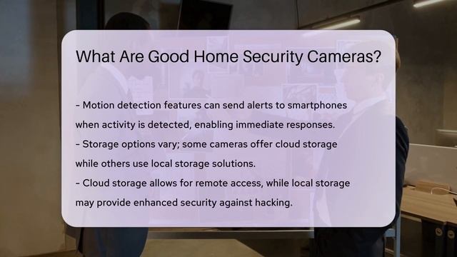What Are Good Home Security Cameras? - SecurityFirstCorp.com смотреть онлайн