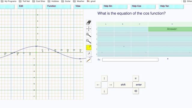 Level 18: Period: Finding The Equation y = cos(bx) Given the Cos Wave Graph смотреть онлайн