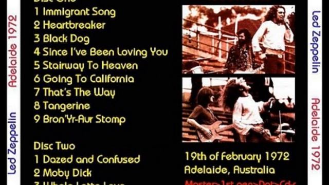 Led Zeppelin - Heartbreaker (Adelaide, Australia, 19/2/1972) смотреть онлайн