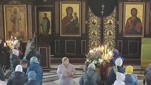 12.04.2025 Всенощное бдение. Лазарева Суббота. Седмица 6-я Великого поста.