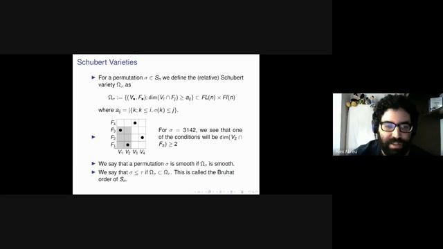 "A geometric interpretation for characters of Iwahori-Hecke algebras" by Alex Abreu (UFF) смотреть онлайн