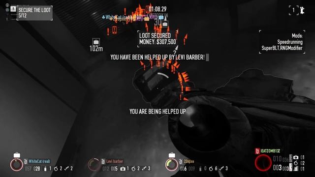 Payday 2 Speedrun / Black Cat / 4 Player Co-op with LunaYuki, LeviBarber and expo2 / DW / WR 1:44 смотреть онлайн