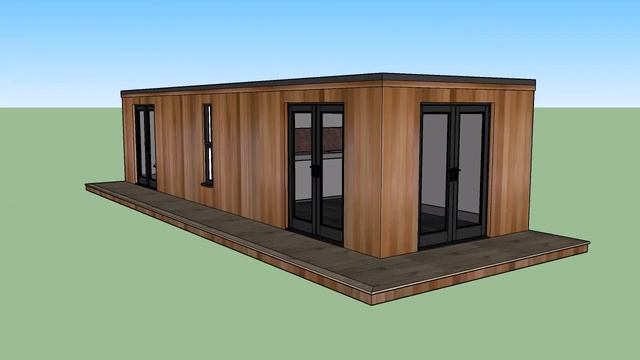 10m x 3m cube room design смотреть онлайн