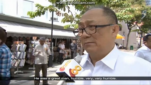 Former Cabinet Minister Othman Wok Was Laid To Rest At Choa Chu Kang Muslim Cemetery - 18Apr2017