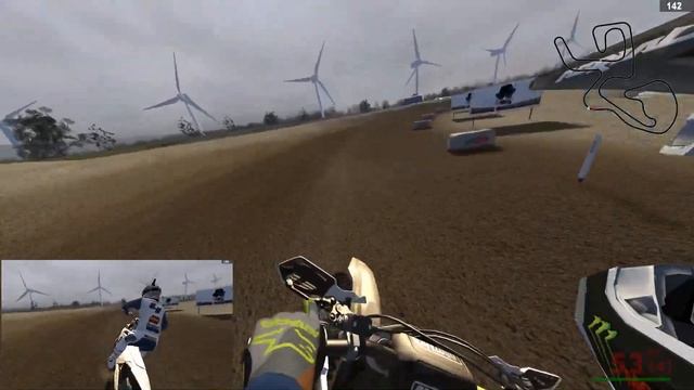 WORLD RECORD Lommel Lap Dual Cam | MX Bikes FC450 (1.49.695) смотреть онлайн