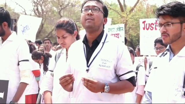 Protest against Reservation in Medical PG by Students of GMC Miraj #NoReservationInPG смотреть онлайн