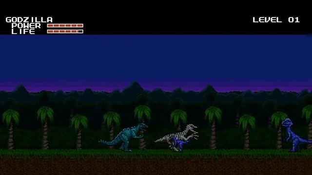 NES Godzilla Replay (Demo) - The Earth (Gameplay) смотреть онлайн