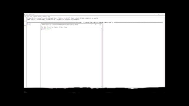 Самая первая программа в Python или же как вывести текст в Python смотреть онлайн