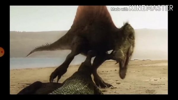 Клип про спинозавра