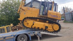 Грузим Бульдозер Четра Т-11.01 на трал!!!