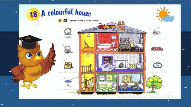 Fun for Starters 4th Edition | A Colourful House? | 18B - Page 40 смотреть онлайн
