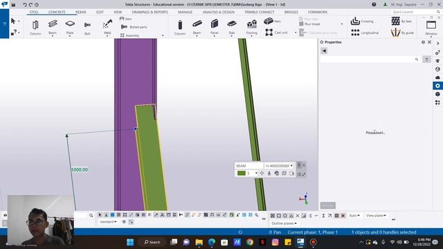 GUDANG BAJA - TEKLA STRUCTURE 2021 смотреть онлайн